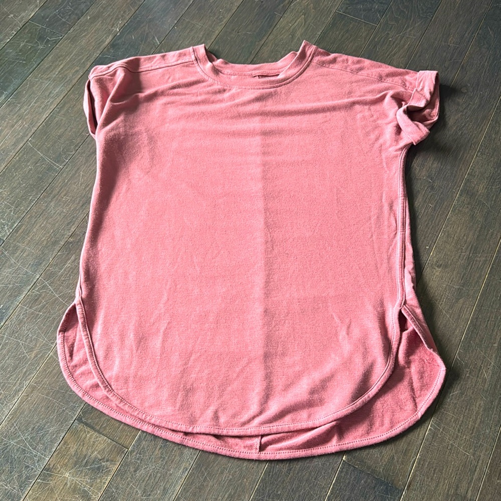 Maternity Coral Short Sleeve Tee
